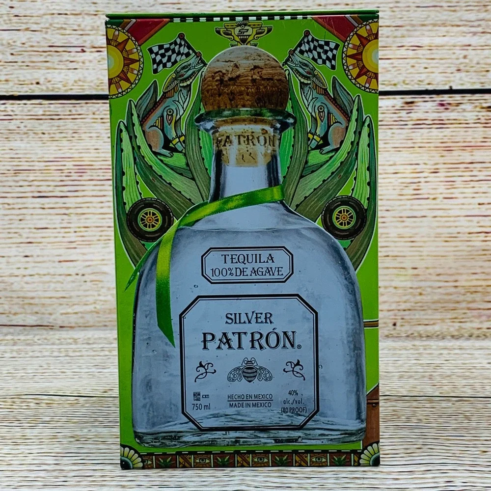 Patron‎ Silver Tequila Collector's Tin Sergio Perez F1 Race Car Driver Limited